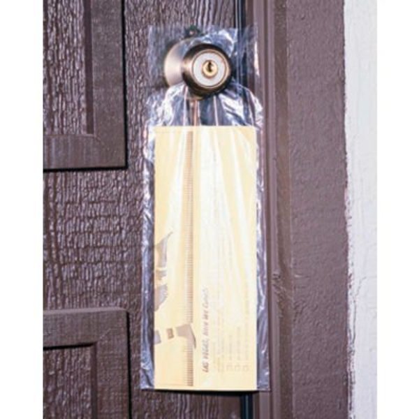 Lk Packaging Doorknob Bags, 5-1/2"W x 15"L, .45 Mil, Clear, 2000/Pack D15HD